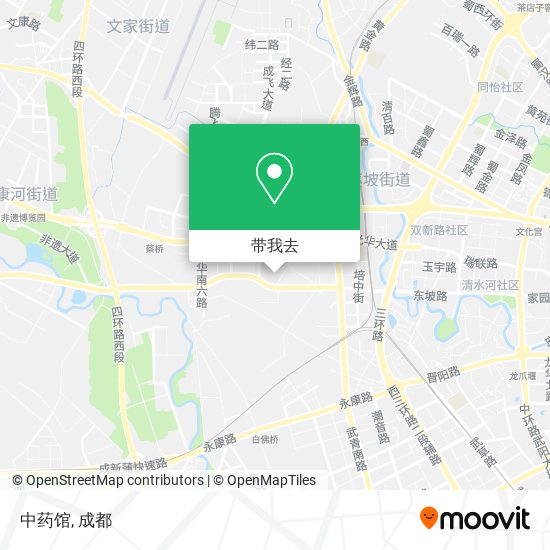 中药馆地图