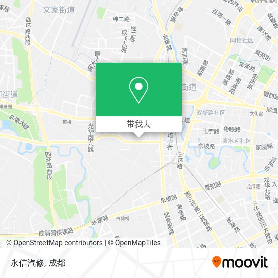 永信汽修地图
