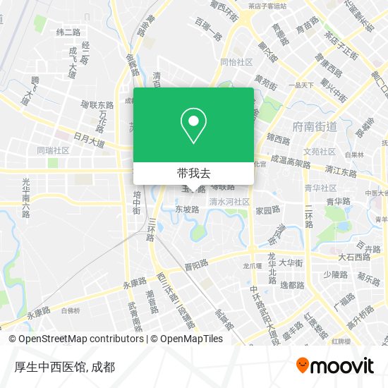 厚生中西医馆地图