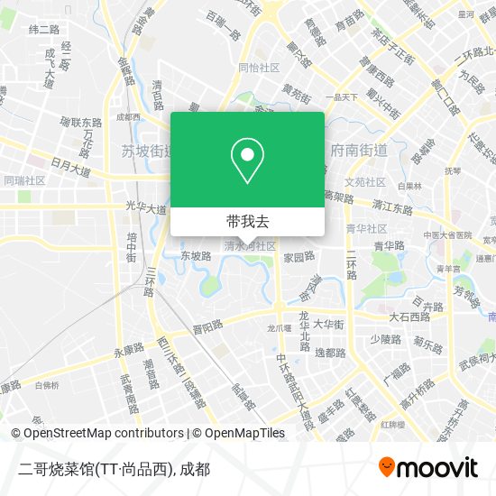 二哥烧菜馆(TT·尚品西)地图