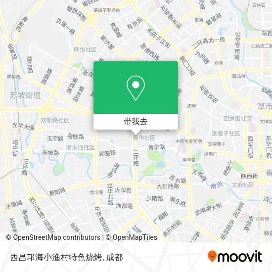西昌邛海小渔村特色烧烤地图