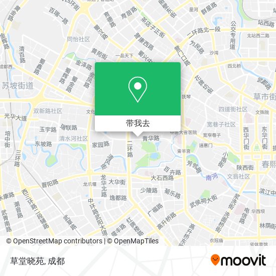 草堂晓苑地图