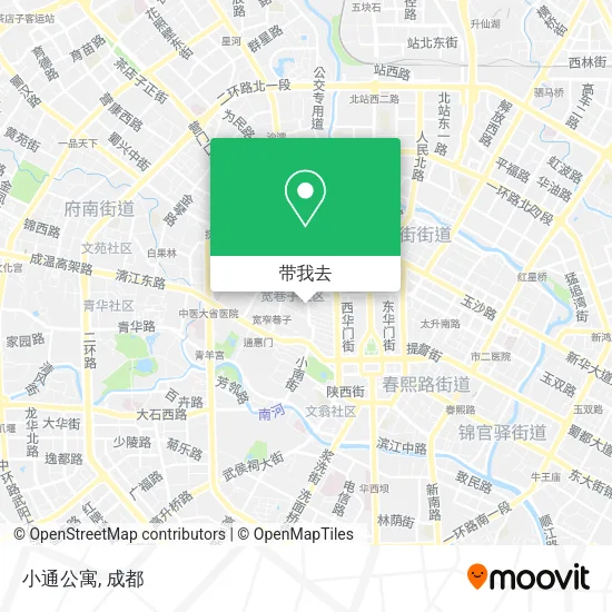 小通公寓地图