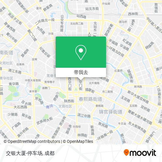 交银大厦-停车场地图