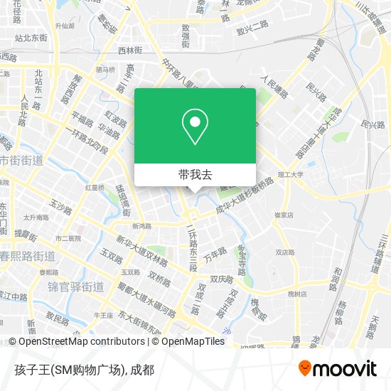 孩子王(SM购物广场)地图