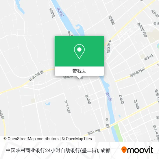 中国农村商业银行24小时自助银行(盛丰街)地图