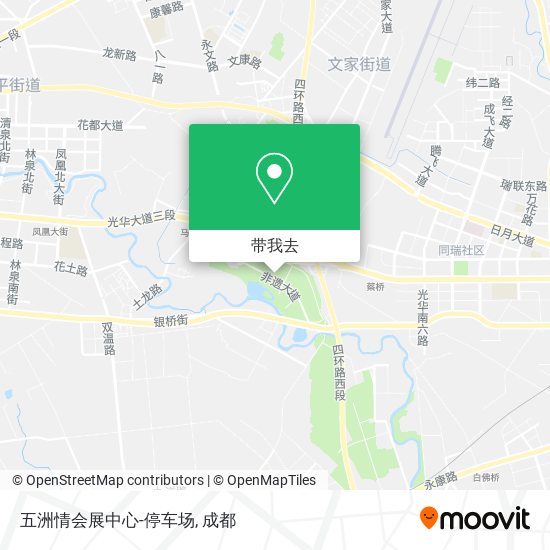 五洲情会展中心-停车场地图