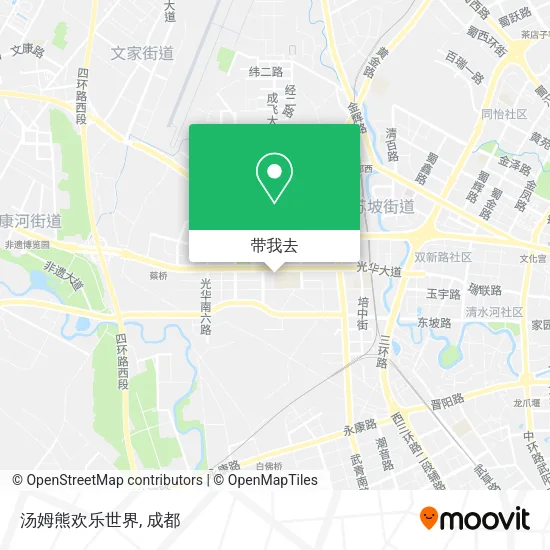 汤姆熊欢乐世界地图