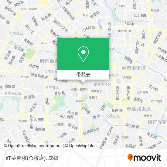 红菱舞校(总校店)地图