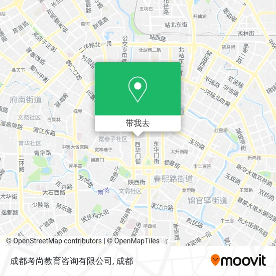 成都考尚教育咨询有限公司地图