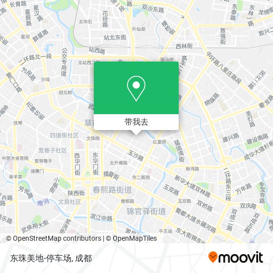 东珠美地-停车场地图