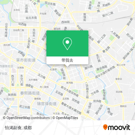 怡渴副食地图