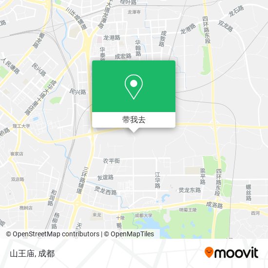 山王庙地图