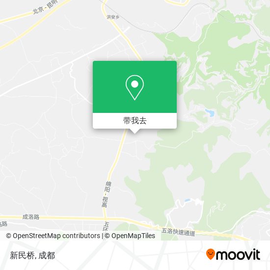 新民桥地图