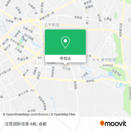 湟普国际湟座-6栋地图