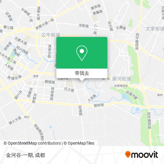 金河谷-一期地图