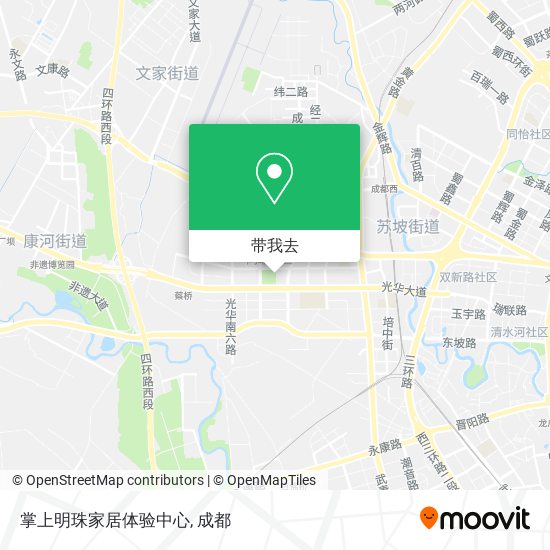 掌上明珠家居体验中心地图