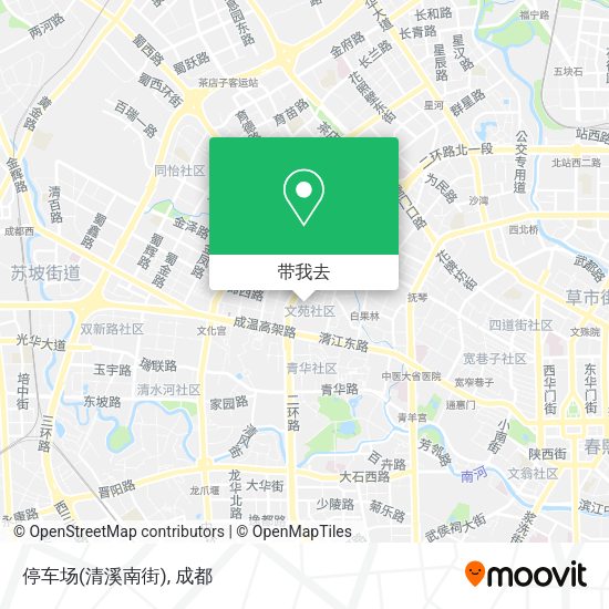 停车场(清溪南街)地图