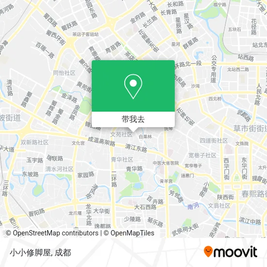 小小修脚屋地图
