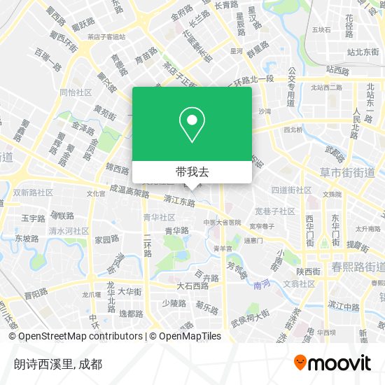 朗诗西溪里地图