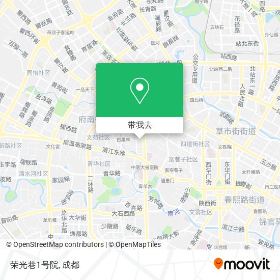 荣光巷1号院地图