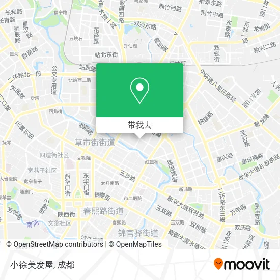 小徐美发屋地图