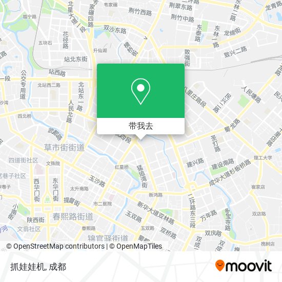 抓娃娃机地图