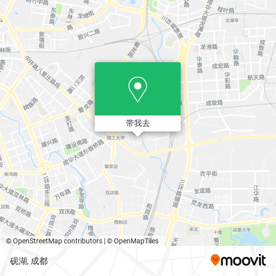 砚湖地图