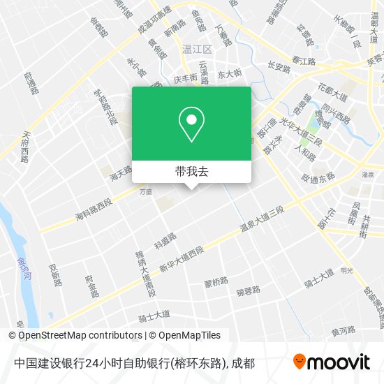 中国建设银行24小时自助银行(榕环东路)地图
