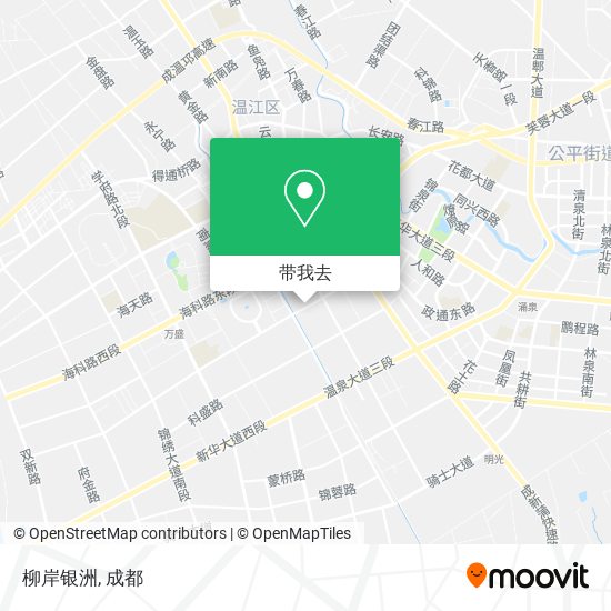 柳岸银洲地图
