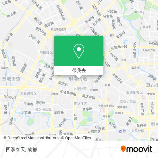 四季春天地图