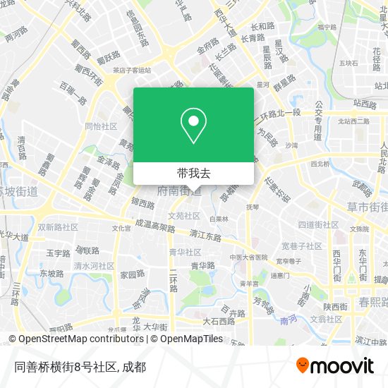 同善桥横街8号社区地图