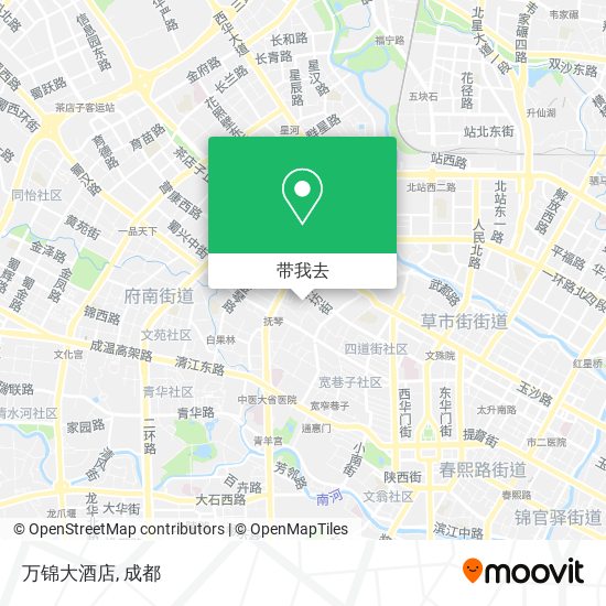 万锦大酒店地图