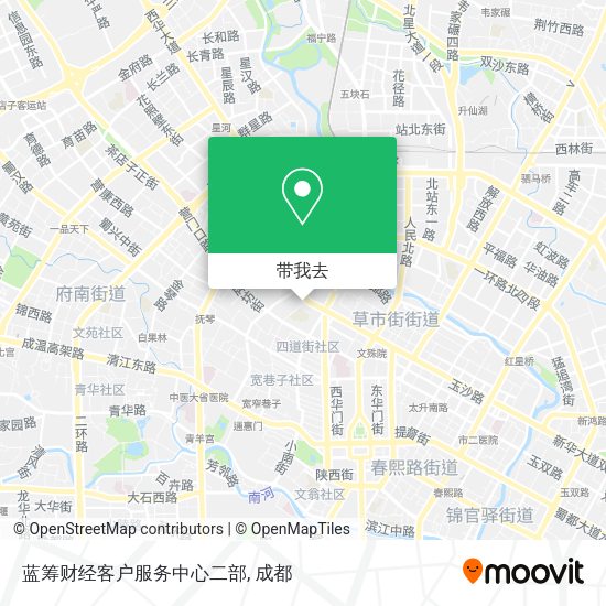 蓝筹财经客户服务中心二部地图