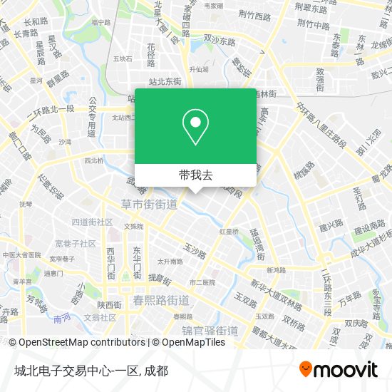 城北电子交易中心-一区地图