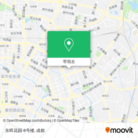 东晖花园-8号楼地图