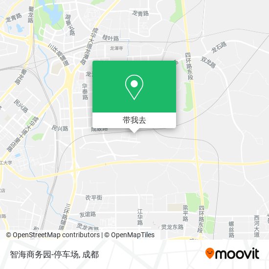 智海商务园-停车场地图