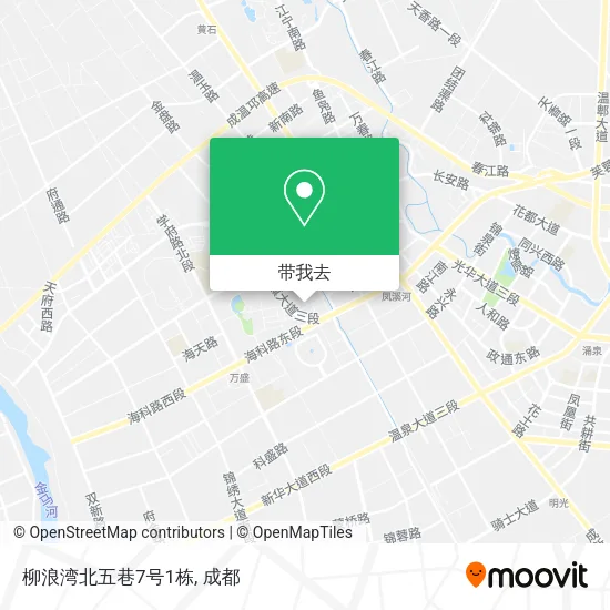 柳浪湾北五巷7号1栋地图