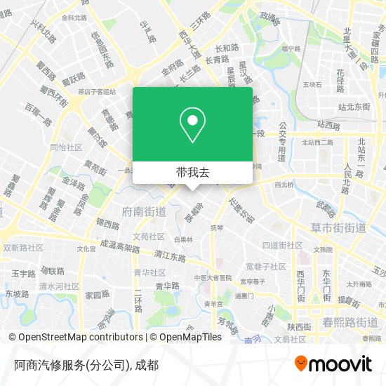 阿商汽修服务(分公司)地图