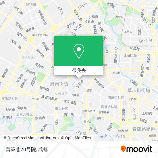 营策巷20号院地图