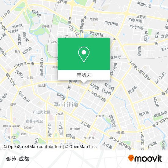 银苑地图