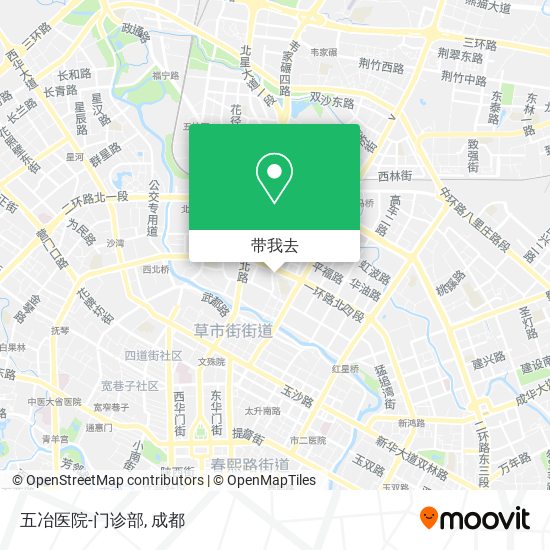 五冶医院-门诊部地图