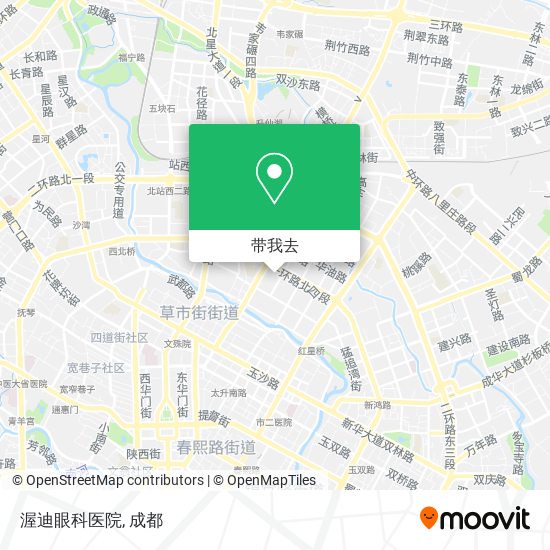 渥迪眼科医院地图