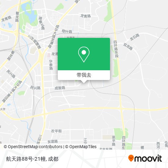 航天路88号-21幢地图