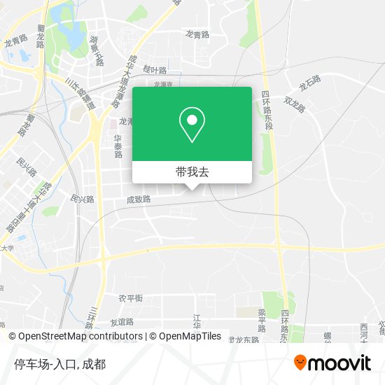 停车场-入口地图