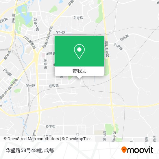 华盛路58号48幢地图