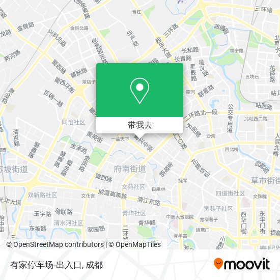 有家停车场-出入口地图