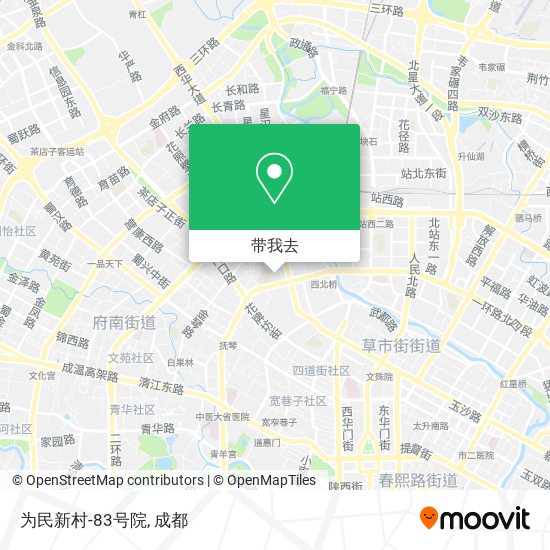 为民新村-83号院地图