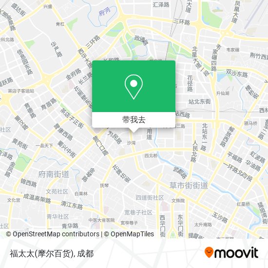 福太太(摩尔百货)地图