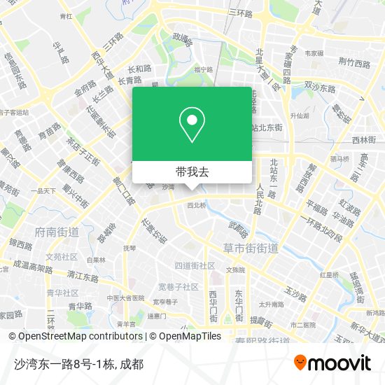 沙湾东一路8号-1栋地图